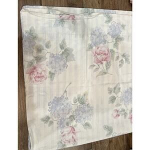 2 Westpoint King Size pillowcases cottage Core Floral Pink Roses 100% Cotton